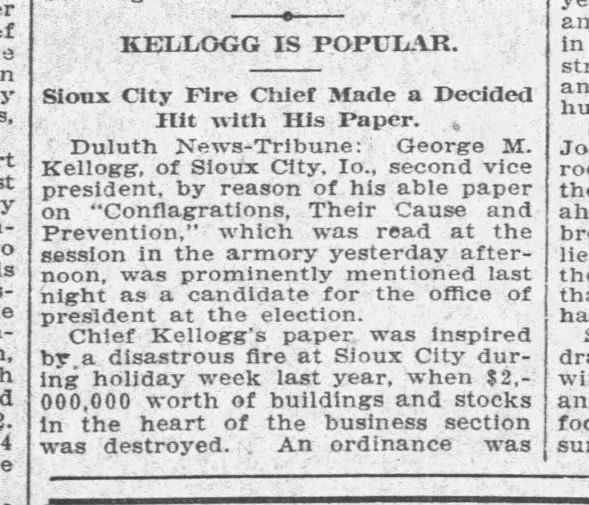Clipping from Sioux City Journal